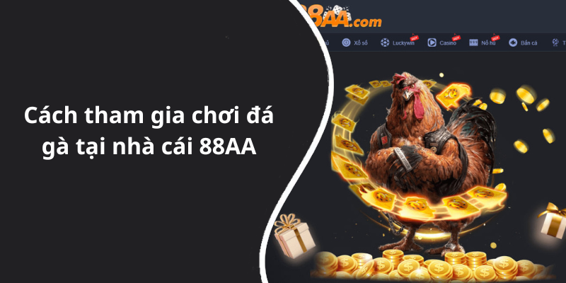 Cách tham gia chơi đá gà tại nhà cái 88AA